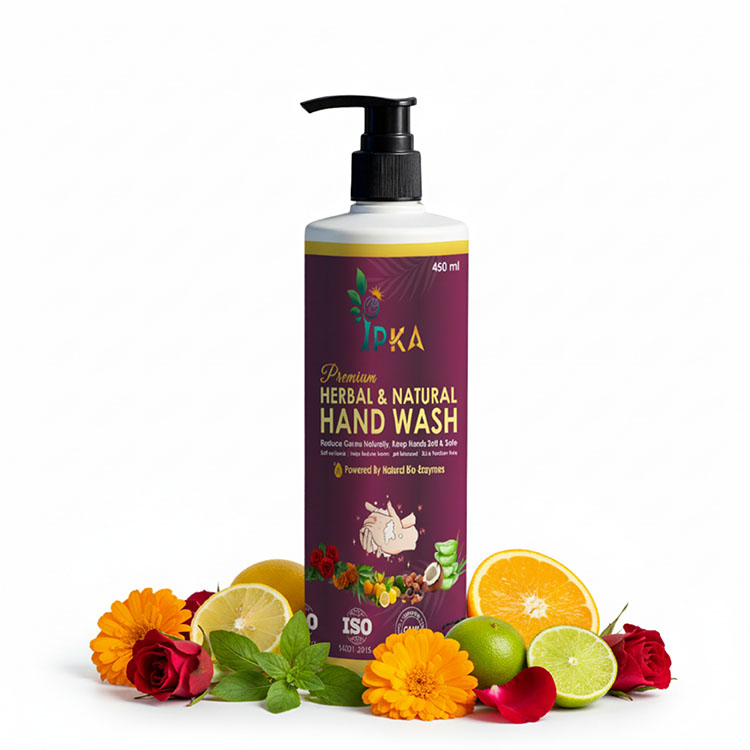 premium herbal and natural hand wash