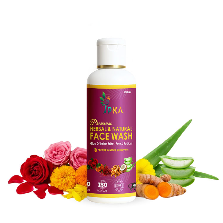 premium herbal and natural face wash