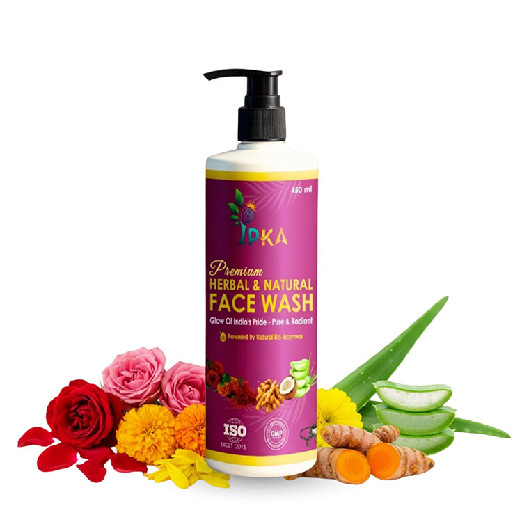 premium herbal and natural face wash