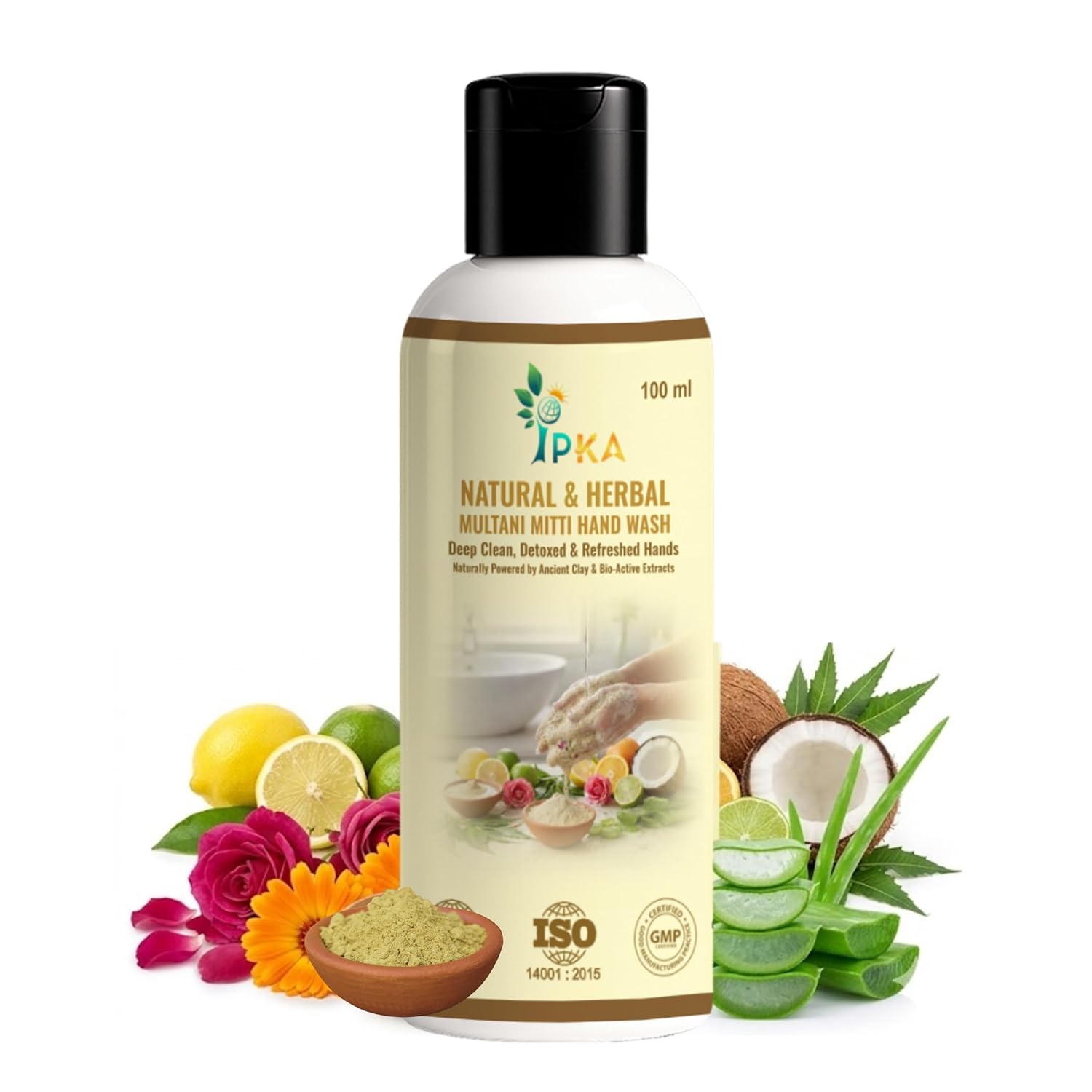 Natural & Herbal Multani Mitti Hand Wash |
